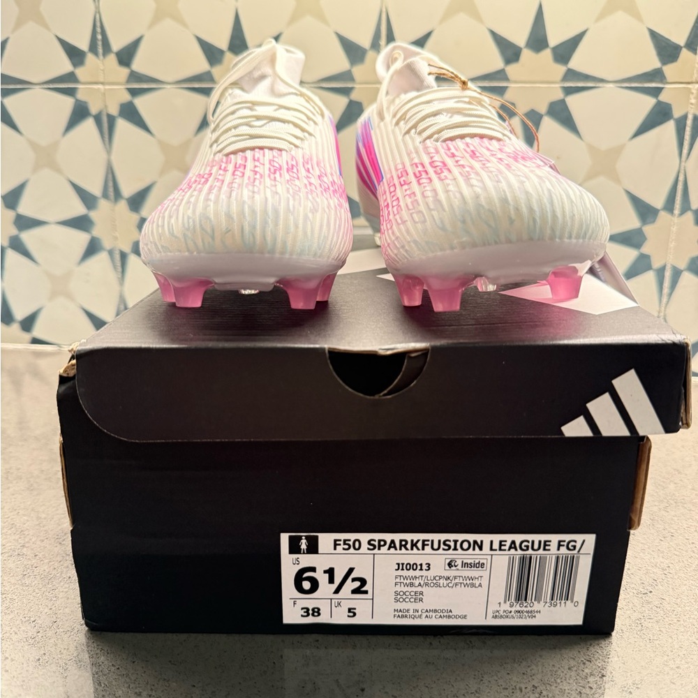 Adidas Women's Sparkfusion League Soccer Cleats - Picture 3 of 4
